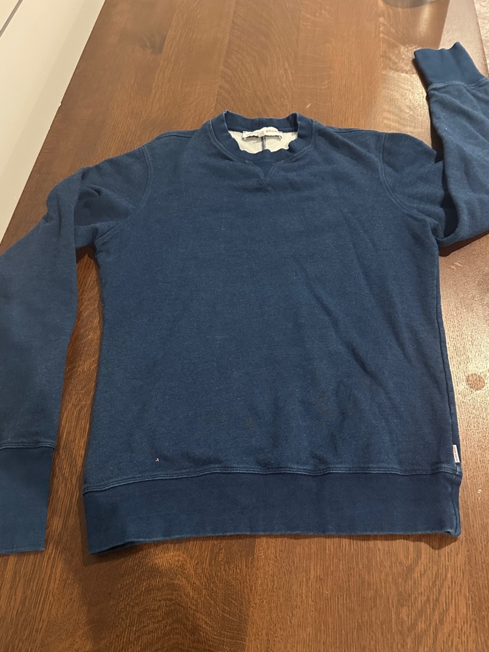 Orlebar Brown Men's Navy Blue Crewneck Sweatshirt